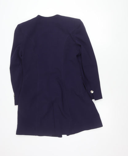 Classics Collection Women’s Blue Wool Blend Suit Jacket Size 12