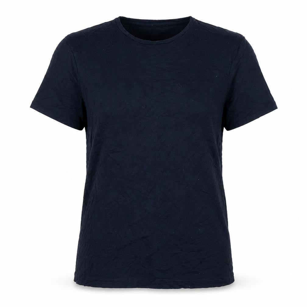 Zara Women’s Blue Cotton Basic Crew Neck T-Shirt Size S