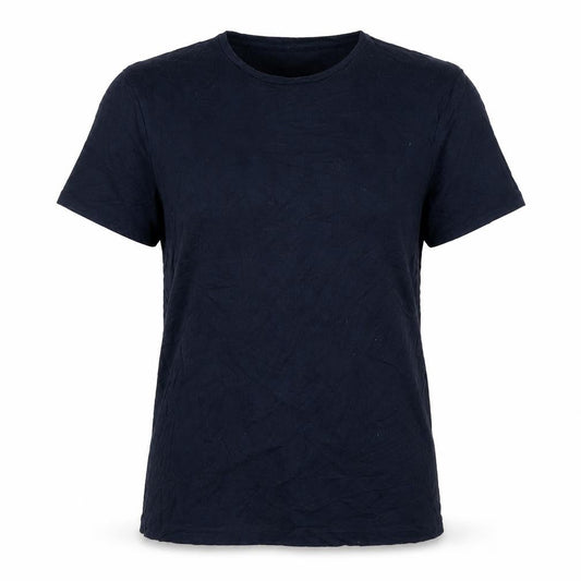 Zara Women’s Blue Cotton Basic Crew Neck T-Shirt Size S