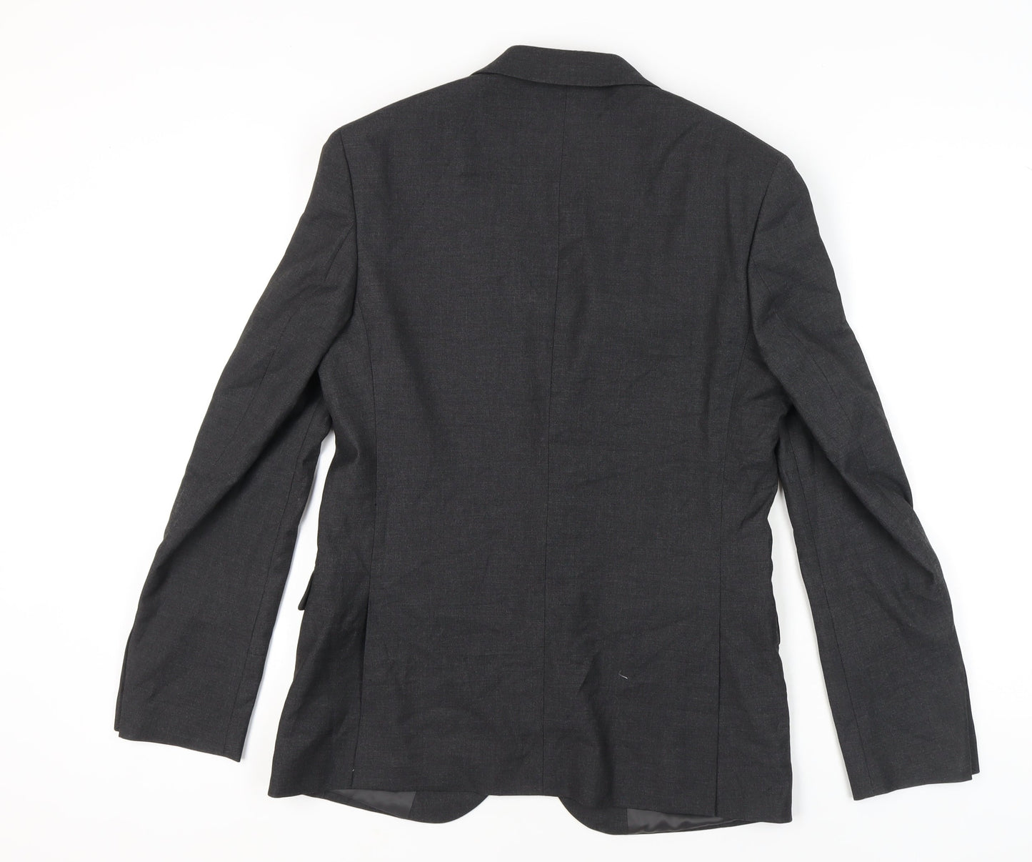 Marks and Spencer Men's Black Blazer 38 Chest Regular M Single-Breasted