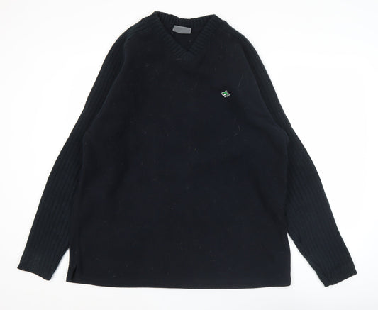 Le Shark Mens Black XL V-Neck Pullover Sweatshirt Long Sleeve