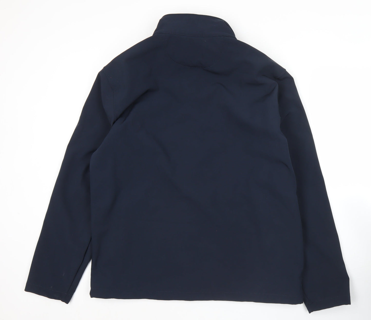 Prounook Women’s Blue Softshell Jacket L Long Sleeve Zip Casual