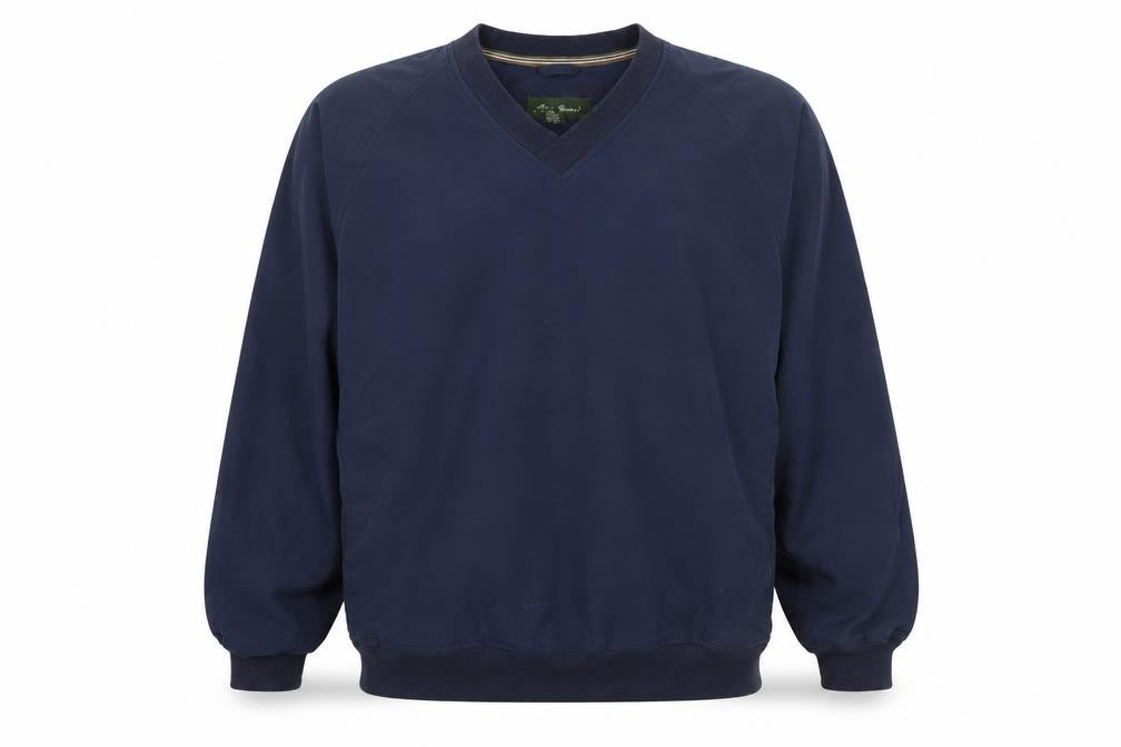 Eddie Bauer Men’s Blue V-Neck Pullover Sweatshirt Size L