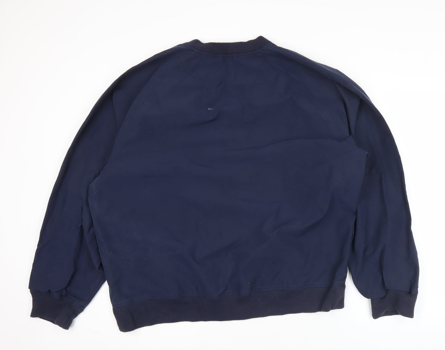 Eddie Bauer Men’s Blue V-Neck Pullover Sweatshirt Size L