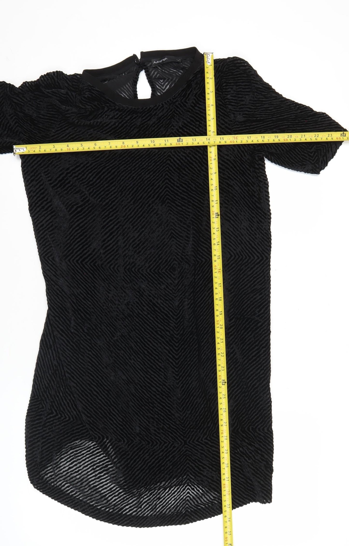 Marks and Spencer Autograph Women’s Black Shift Dress Size 10
