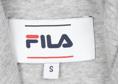 Additional view of Fila Men’s Grey Pullover Hoodie Sweatshirt Logo Small