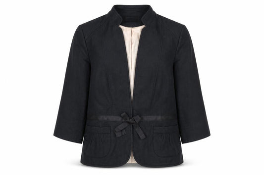 Principles Womens Black Size 14 Tailored Blazer Jacket 3/4 Sleeve
