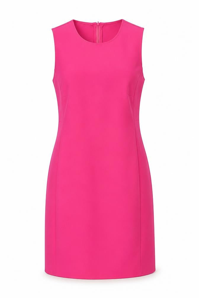 Stradivarius Women’s Pink Sleeveless Sheath Dress Size S