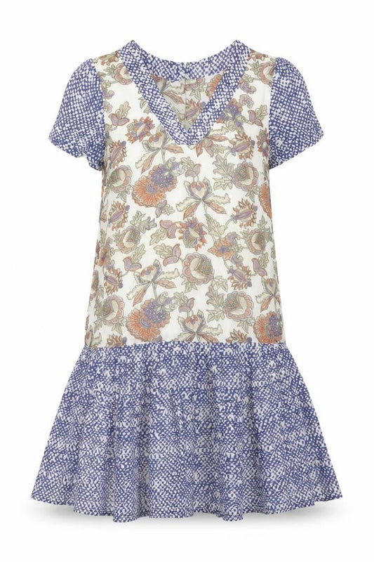 Monsoon Women’s Multicoloured Floral Shift Dress Size 8 Short Sleeve