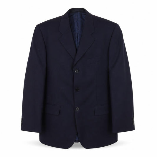 James Barry Men’s Blue Wool Blazer Jacket 40R Short Classic