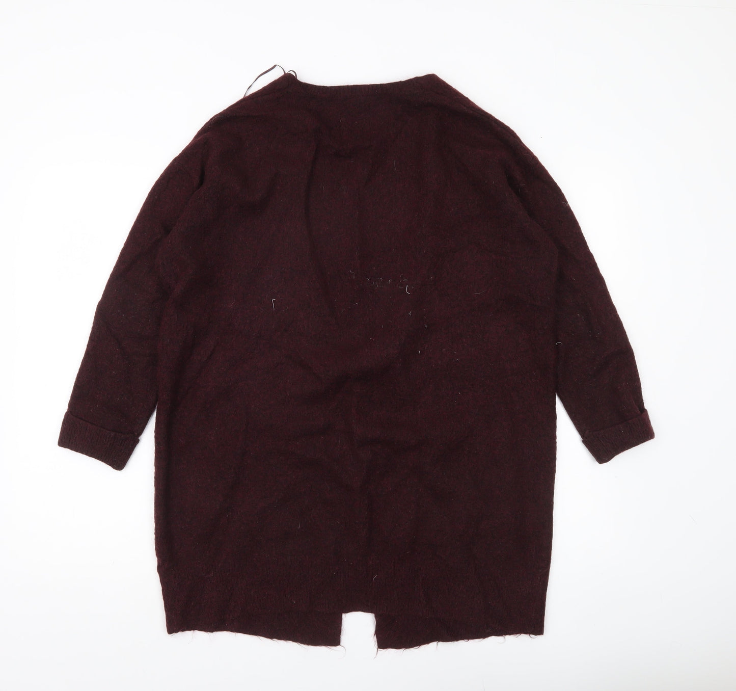 Topshop Women’s Purple Cardigan UK 8 Long Sleeve Knit Jumper