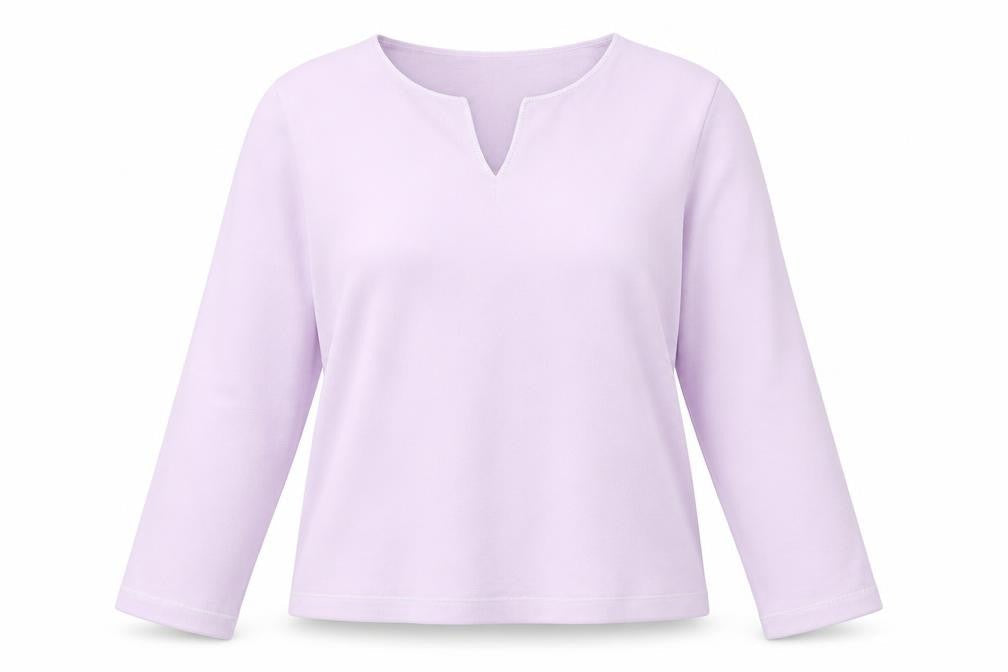 Marks & Spencer Womens Purple Size 10 Blouse Long Sleeve Polyester