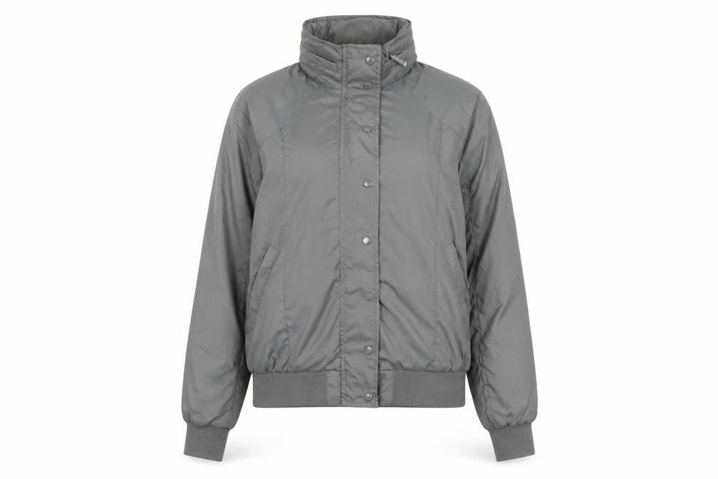 Sevenhill Women’s Grey Bomber Jacket XL Polyester Casual
