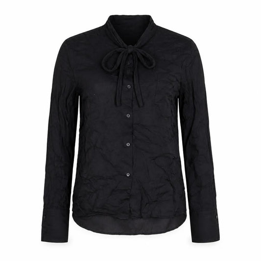& Other Stories Women Black Size 6 Blouse Long Sleeve Viscose