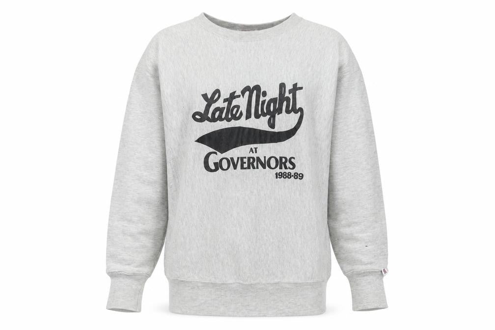 SKM Game Ready Men’s Grey L Pullover Sweatshirt Vintage 80s Graphic