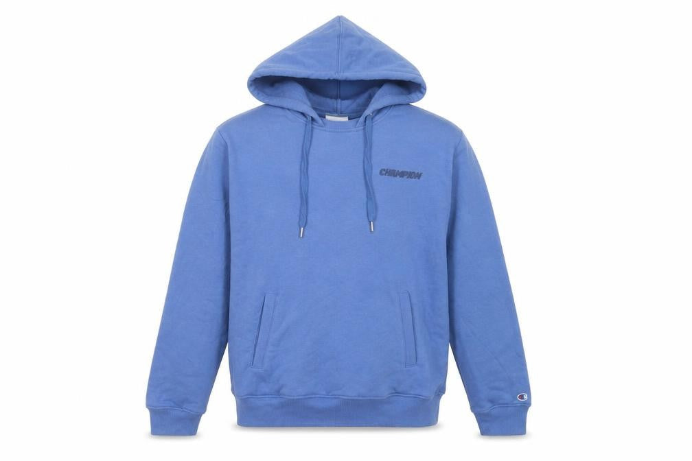 Champion Men's Blue Pullover Hoodie Size S Regular Fit