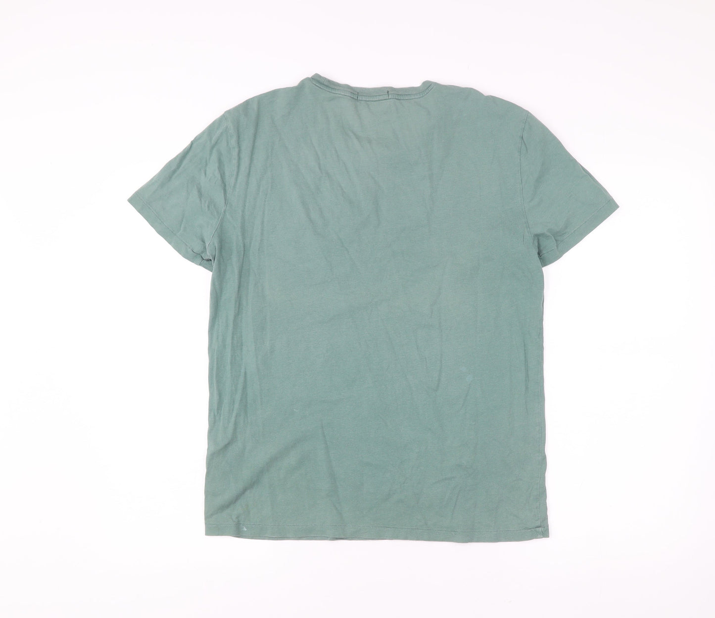 Ralph Lauren Men’s Green Slim Fit Cotton T-Shirt Size M