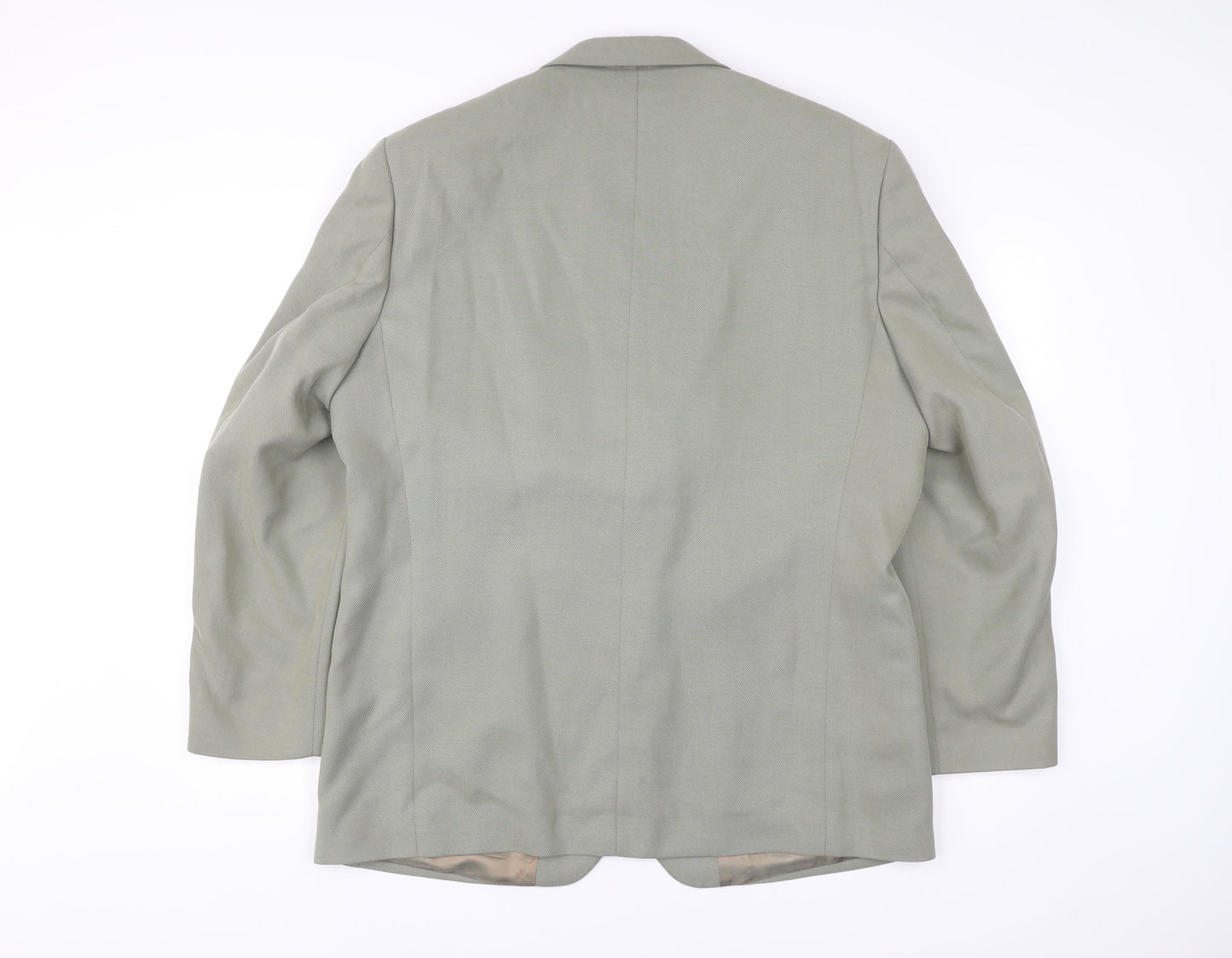 Remus Uomo Men’s Grey 44 Blazer Jacket Single Breasted Notch Lapel