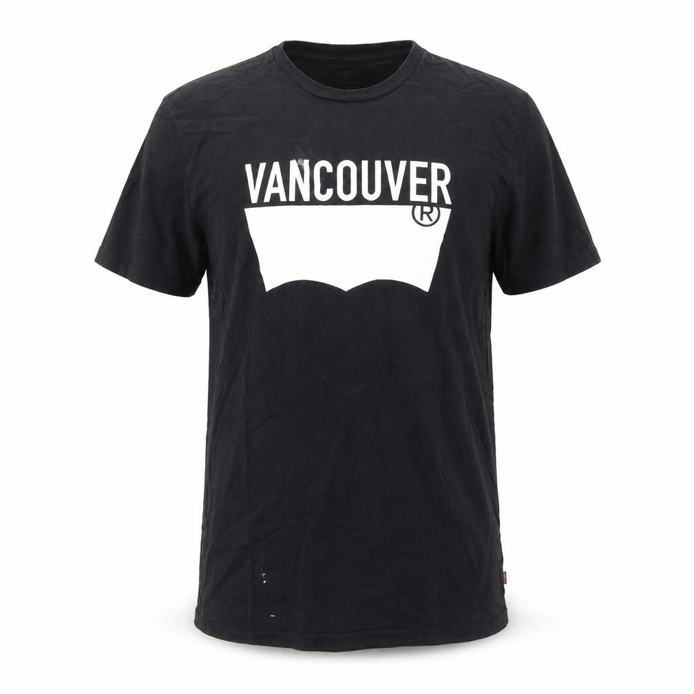Levi's Men's Black Vancouver Graphic Print T-Shirt Size M