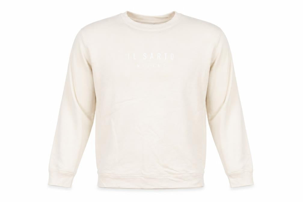 IL SARTO Mens Beige L Sweatshirt Pullover Crew Neck Long Sleeve