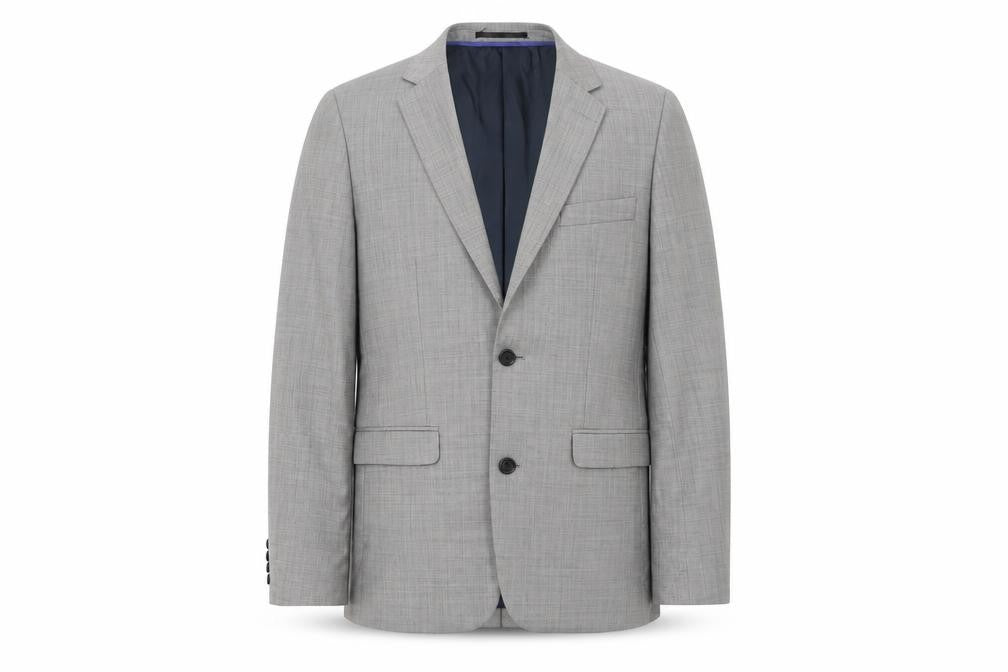 Topman Men’s Grey Blazer Jacket 38 Chest Wool Blend Formal