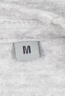 Disney Women’s Grey Mickey Mouse T-Shirt Size M Short Sleeve Cotton Blend