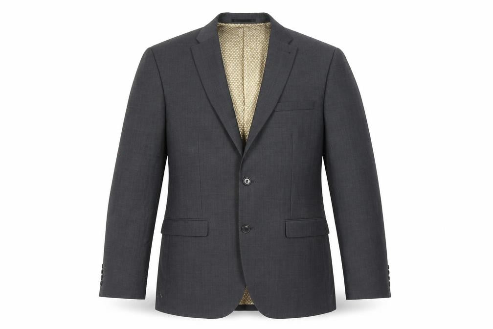Next Men’s Grey Wool Blend 42 Regular Suit Jacket Blazer