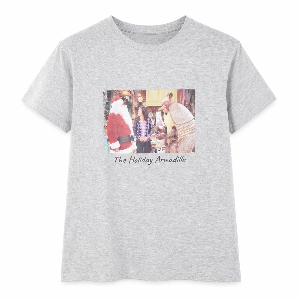 Primark Friends Women’s Grey Christmas Print T-Shirt Size 10