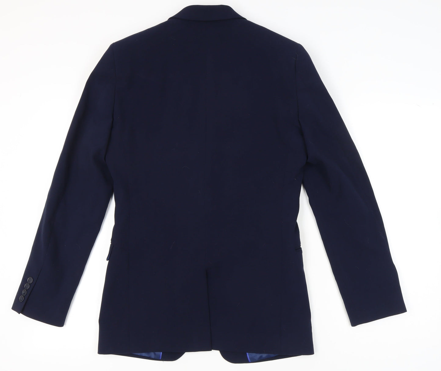 ONESIX5IVE Men’s Blue Slim Fit Blazer Jacket 36L