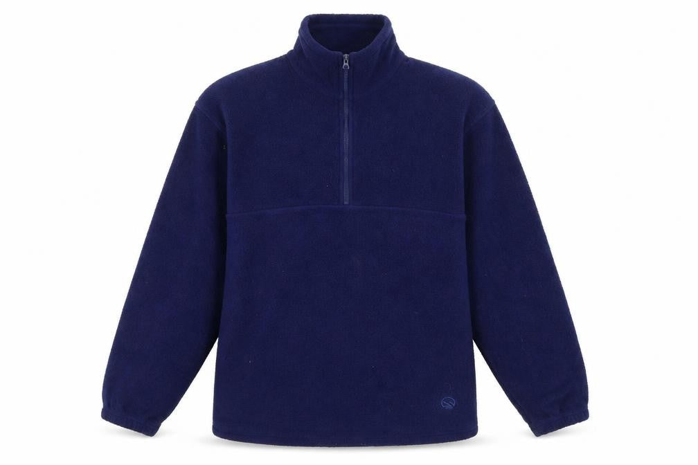 Hawkshead Sports Men's Blue Fleece Pullover Sweatshirt M