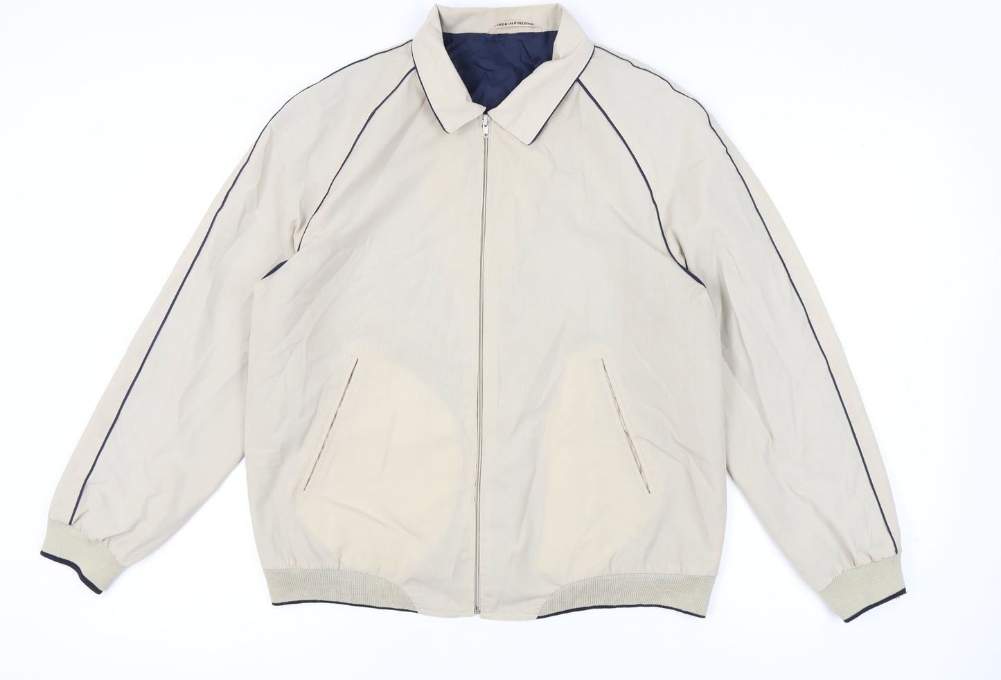 Marks and Spencer Men’s Beige 44in Classic Jacket Full Zip