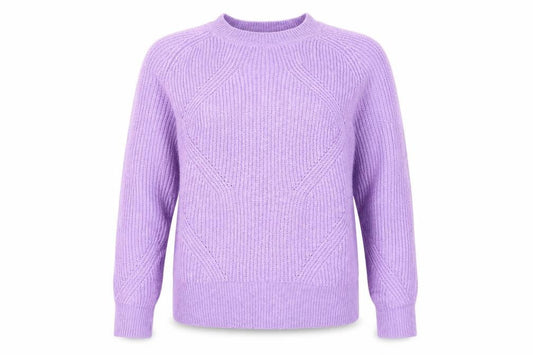 Marks & Spencer Women’s Purple XS Cable-Knit Jumper