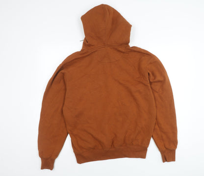 Jack & Jones Men's Brown Pullover Hoodie Size S Regular Fit