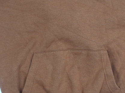 Jack & Jones Men's Brown Pullover Hoodie Size S Regular Fit