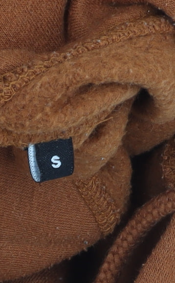 Jack & Jones Men's Brown Pullover Hoodie Size S Regular Fit