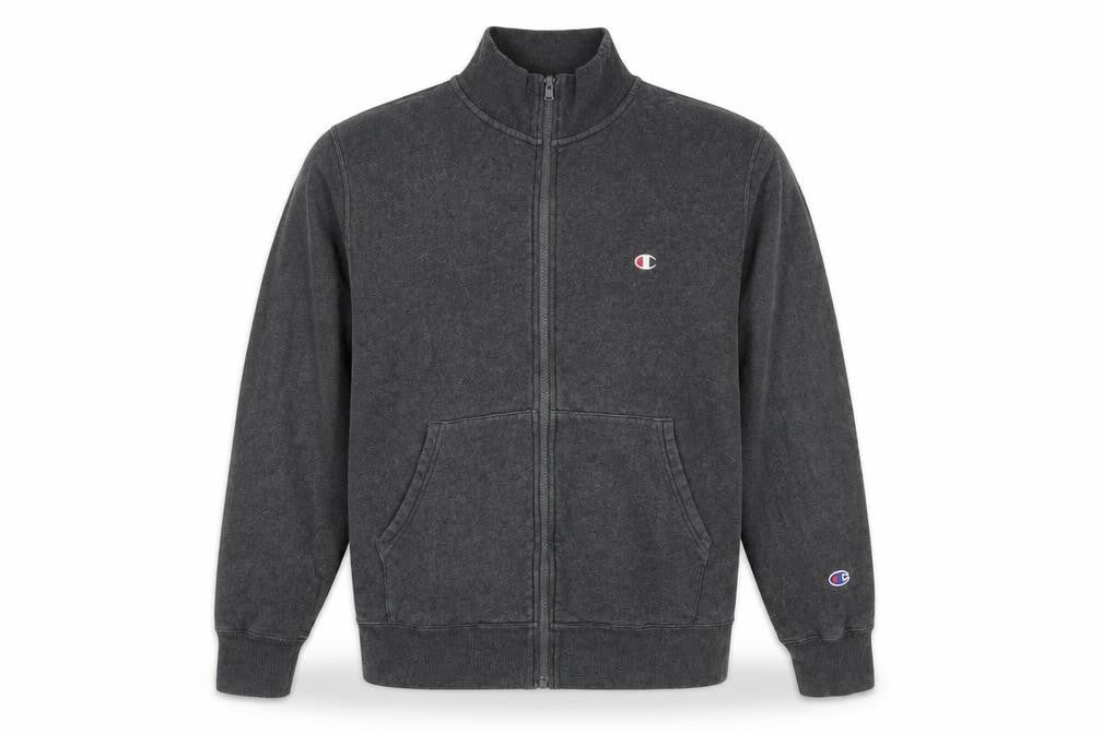 Champion Men’s Grey XL Full Zip Jacket Logo Sportswear