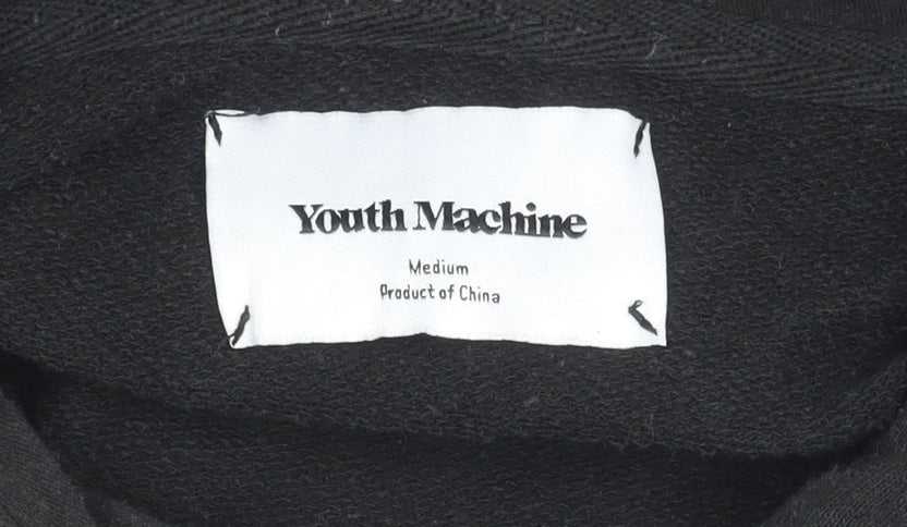 Youth Machine Men’s Black Medium Escapism Pullover Hoodie
