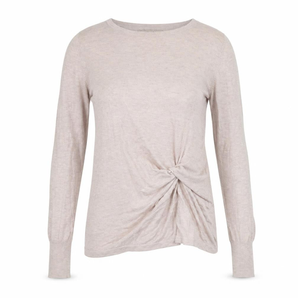 Next Women’s Beige Crew Neck Long Sleeve Pullover Jumper Size 6