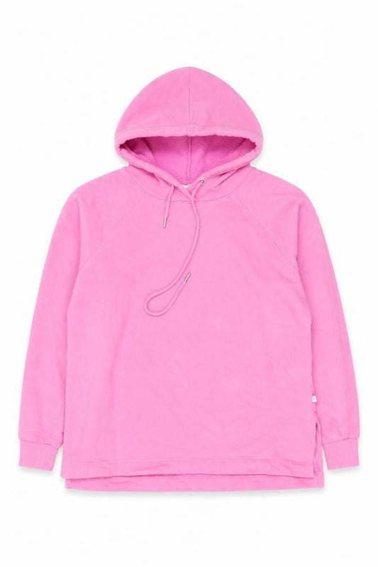 Selected Femme Women's Pink Pullover Hoodie Small Cotton