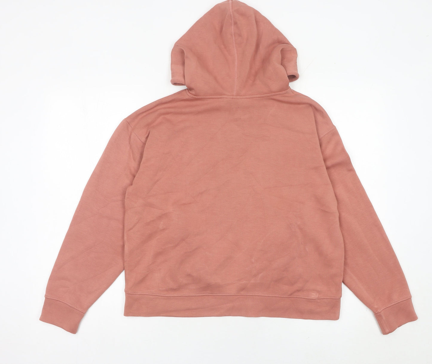 MSCH Copenhagen Womens Pink Pullover Hoodie S Long Sleeve Casual
