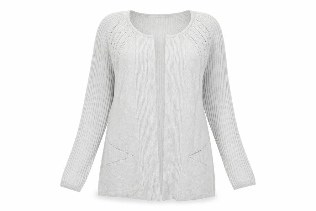 Marks & Spencer Women’s Grey Knitted Cardigan Size M