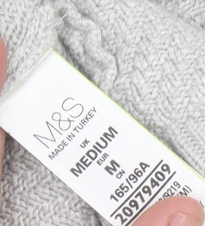 Marks and Spencer Women’s Grey Knitted Cardigan Size M