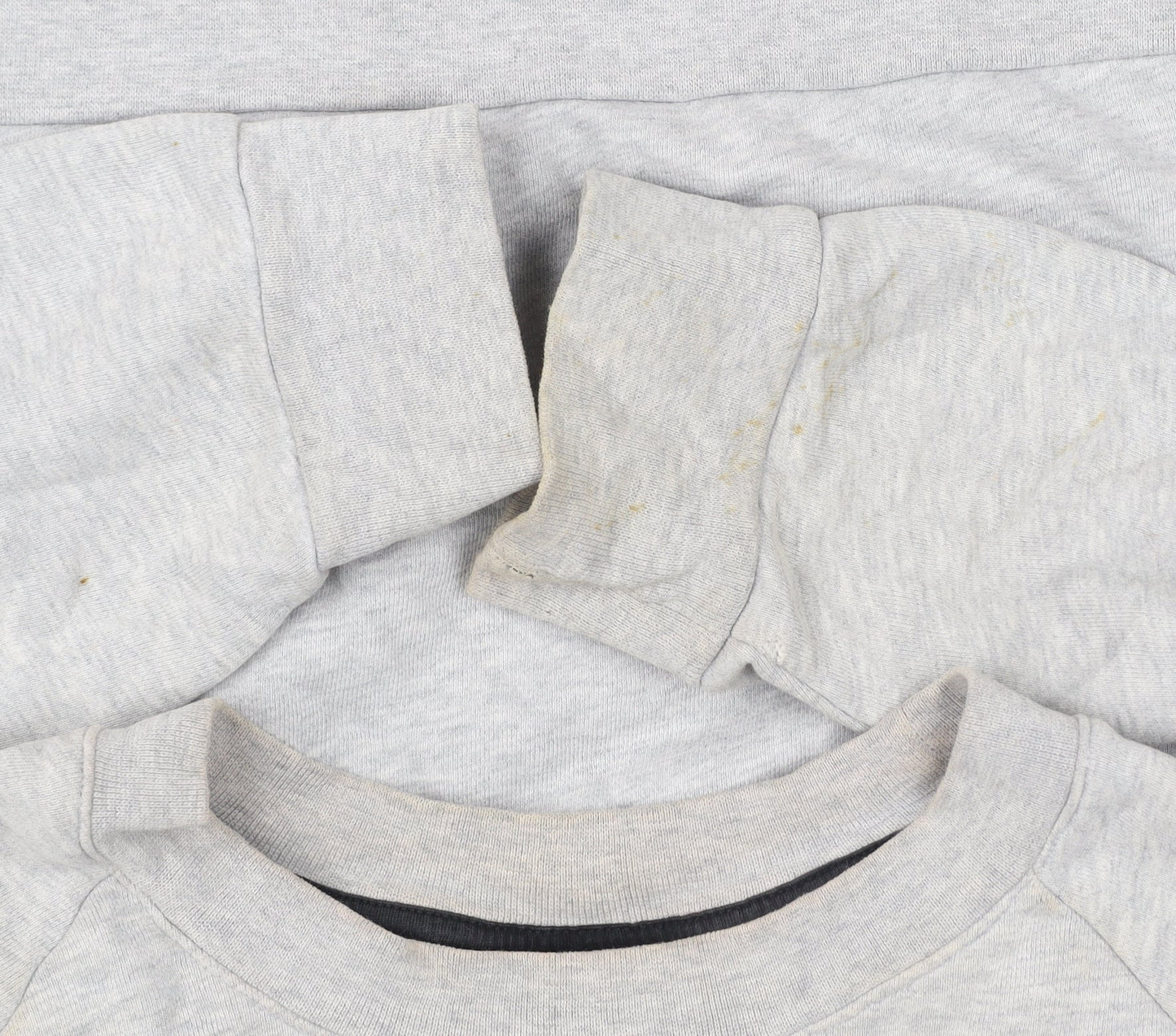 Calvin Klein Mens Grey Medium Crew Neck Sweatshirt Embroidered Logo