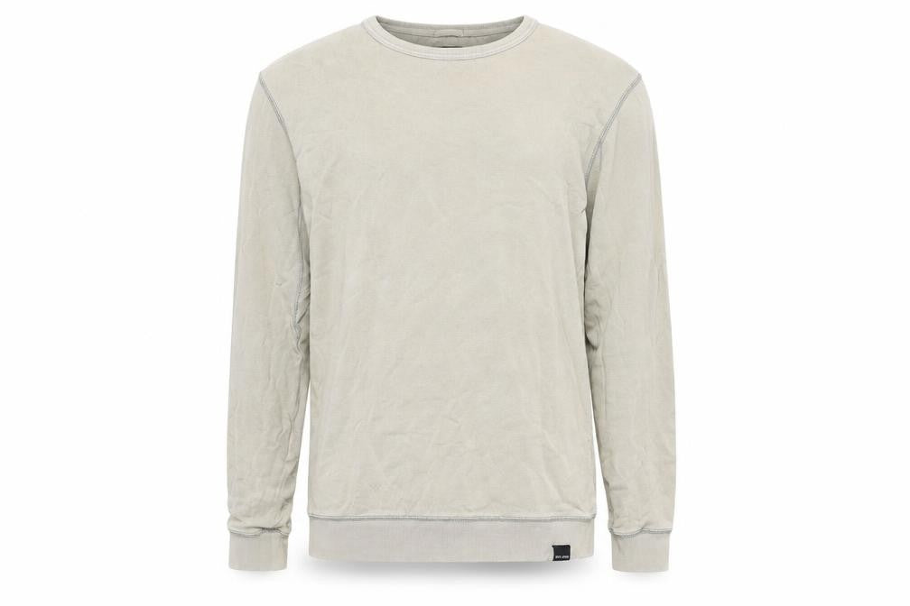 Only & Sons Men's Beige Cotton Pullover Sweatshirt Size M
