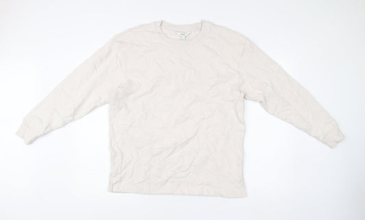 Marks and Spencer Men’s Ivory M Pullover Sweatshirt Regular Fit