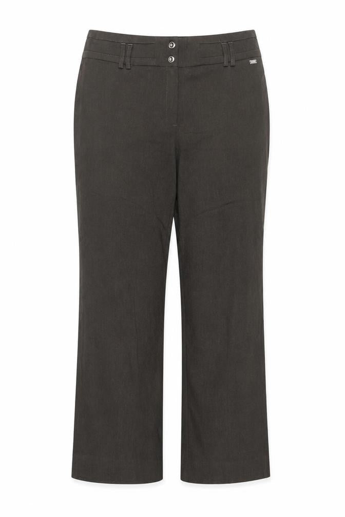 Steilmann Women’s Brown Size 18 Straight Leg Trousers Office Casual