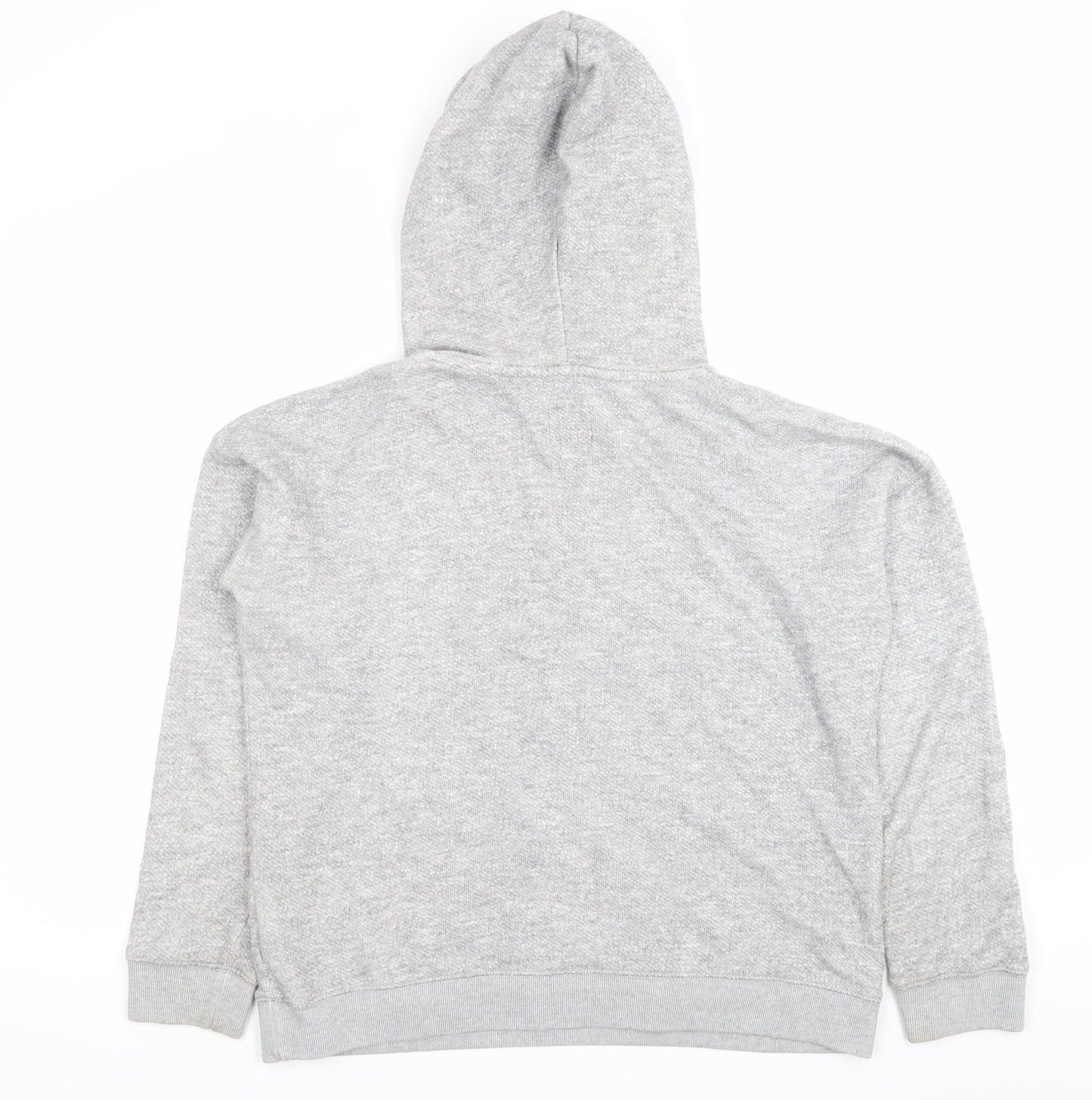 Jack Wills Womens Grey Hoodie Pullover UK 8 Cotton Blend Casual