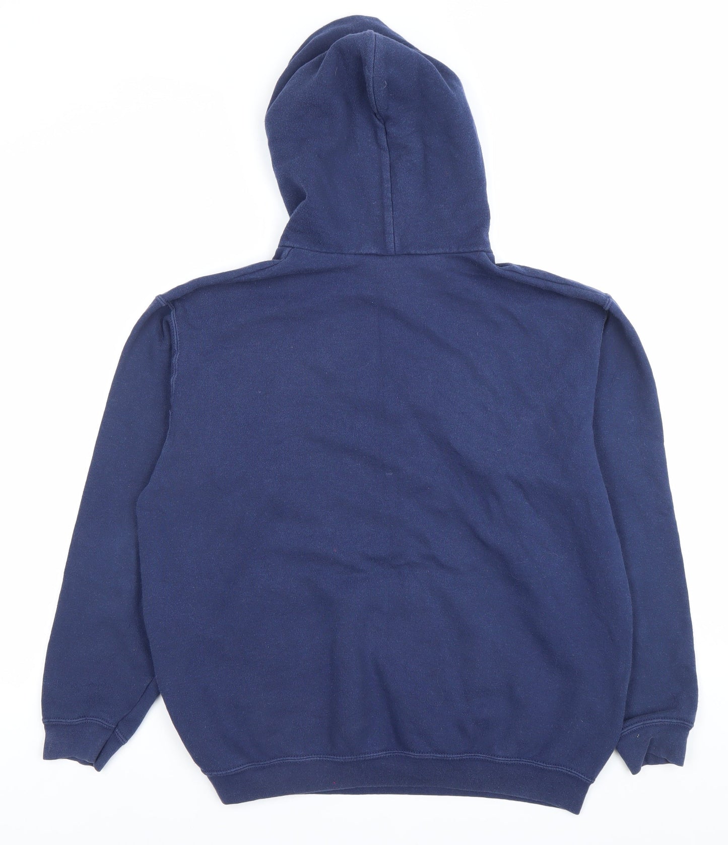 Fruit of the Loom Boys Blue Hufflepuff Hoodie 14-15 Years Pullover Harry Potter