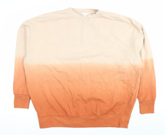 Next Men’s Multicoloured S Pullover Sweatshirt Cotton Blend