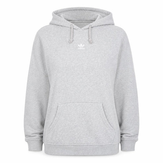 Adidas Womens Grey Pullover Hoodie Size 16 Regular Fit Casual Sportswear